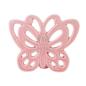 Farfalla d'appoggio rosa (grande)