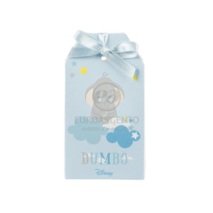 Bustina porta confetti con  Dumbo (celeste)