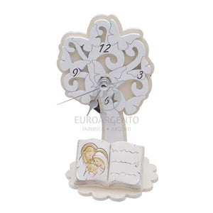 Orologio albero della vita con libro icone sacre